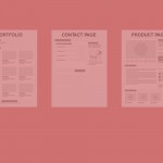 Free Macro Layouts Powerpoint templates for wireframing web pages